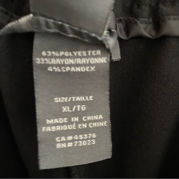 Suzy Shier Black Dress Pants Size XL - Picture 4 of 5